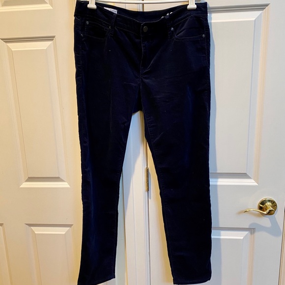 Gap Navy Velvet Jean Legging - Picture 3 of 7
